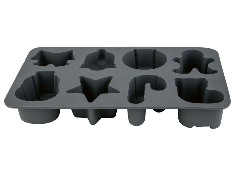 Silikonform zum Backen von weihnachtlichen Formen
