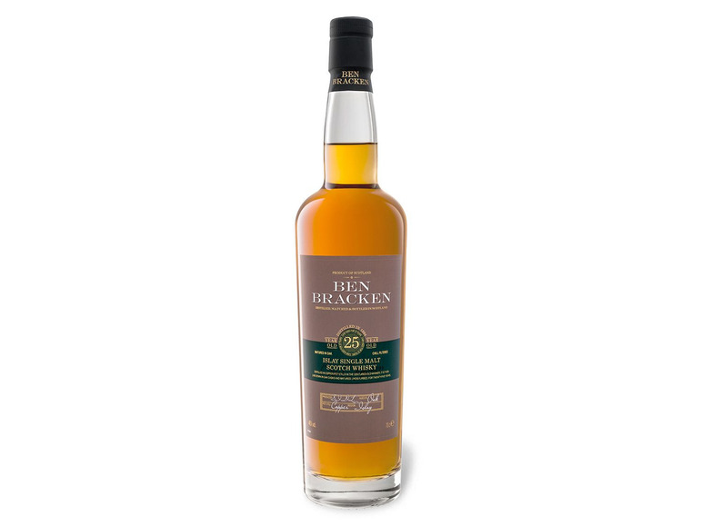 Gehe zu Vollbildansicht: Ben Bracken Islay Single Malt Scotch Whisky 25 Jahre 46% Vol - Bild 2