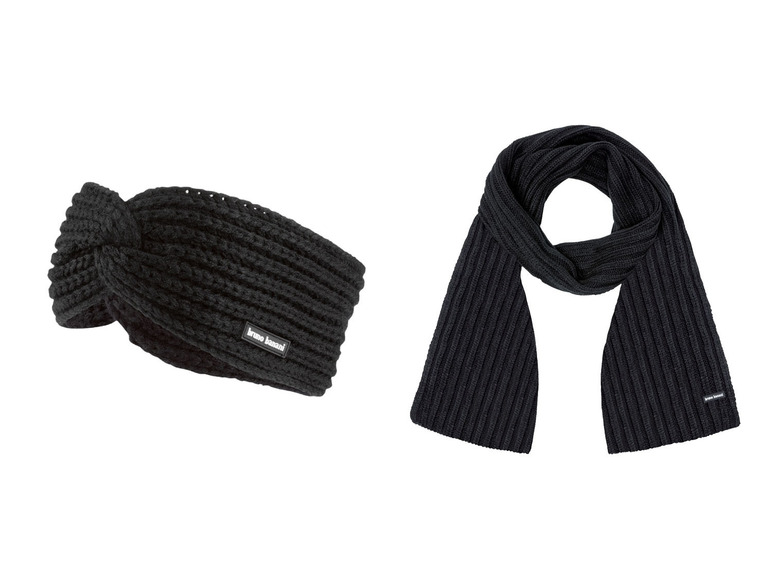 Gehe zu Vollbildansicht: Bruno Banani Damen Geschenkset Stirnband und Schal, 2-teilig - Bild 2