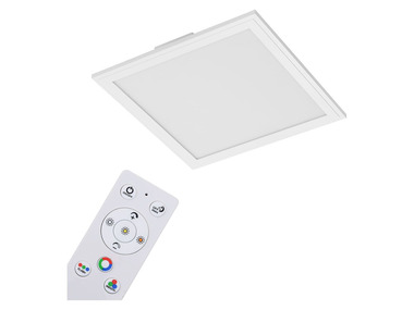 Briloner LED Decken-Panel, dimmbar, RGB-Farbwechsel, Farbtemperatursteuerung