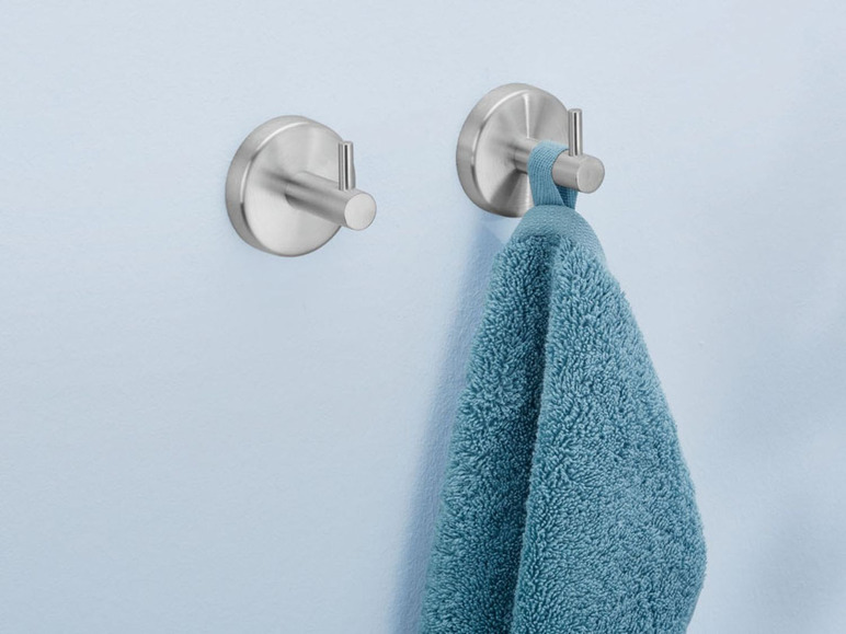 Gehe zu Vollbildansicht: MIOMARE® Halterungen fürs Badezimmer, aus Edelstahl - Bild 3