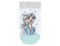 Weiße Socken mit Elsa aus Frozen