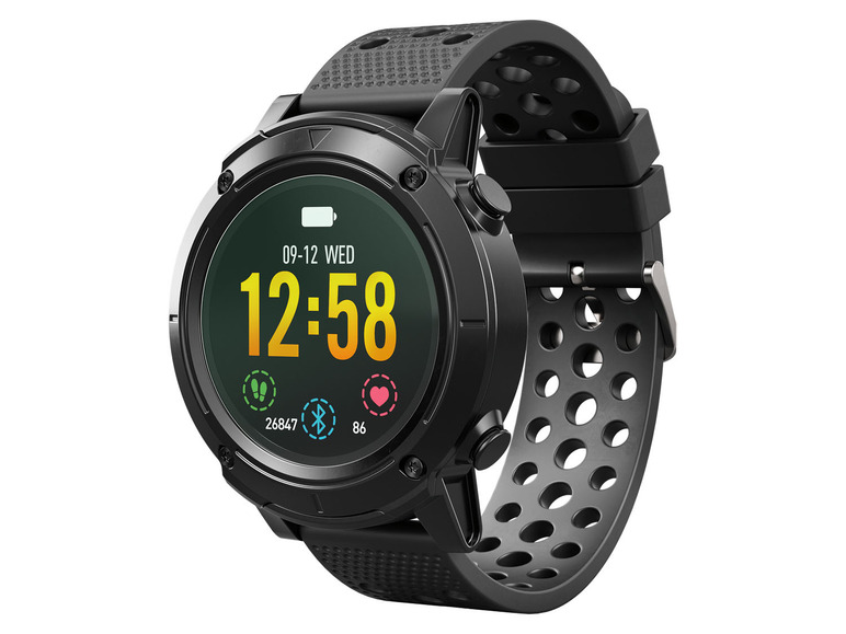 Gehe zu Vollbildansicht: SILVERCREST® Smartwatch Sport, mit GPS - Bild 2