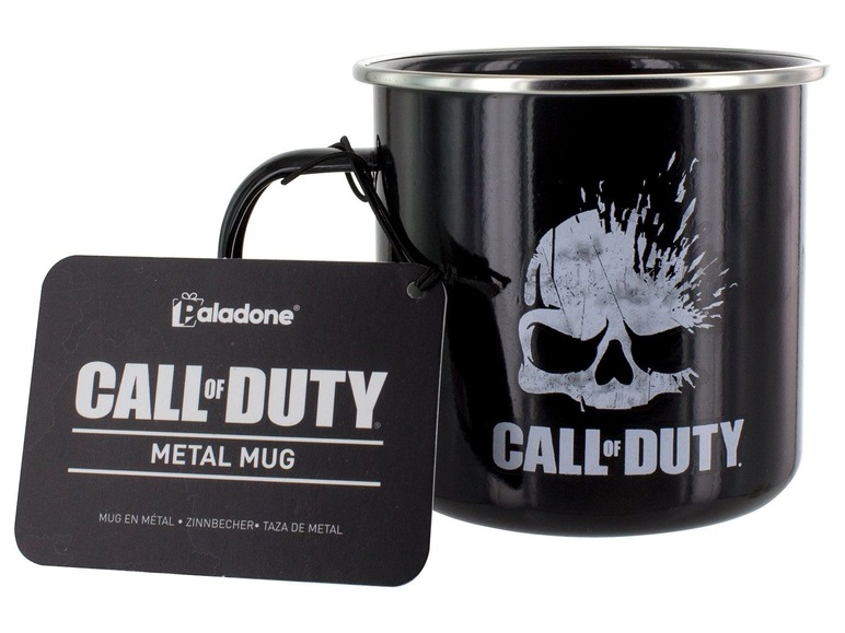 Gehe zu Vollbildansicht: Paladone Call of Duty Metal Mug - Bild 1