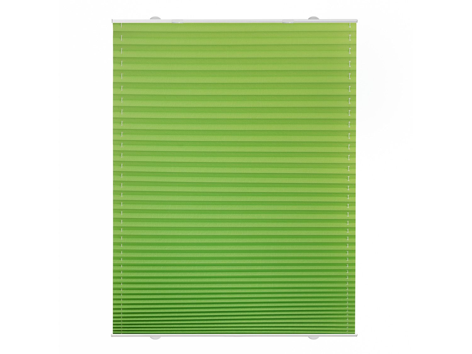 Lichtblick Plissee Haftfix, ohne Bohren (Grün, 90×130 cm) | 04250434131283