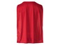 Rotes, ärmelloses Trainingsweste.