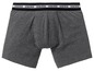 Graue Boxershorts mit 'Casualwear' Band.