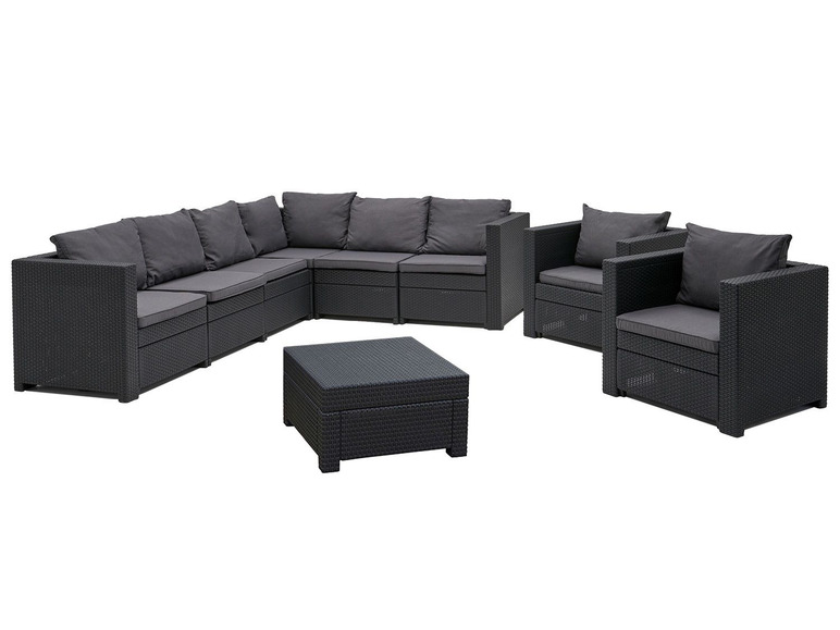 Gehe zu Vollbildansicht: Keter Lounge Set Provence Premium anthrazit - Bild 34