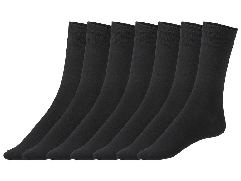 Gehe zu Vollbildansicht: LIVERGY® Herren Socken, fröhlich buntes Design, hoher Baumwollanteil, 7 Paar - Bild 2