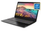 Ein schwarzer Lenovo Laptop mit Intel Pentium Gold Prozessor.