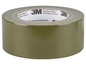 Eine Rolle grünes 3M Klebeband.