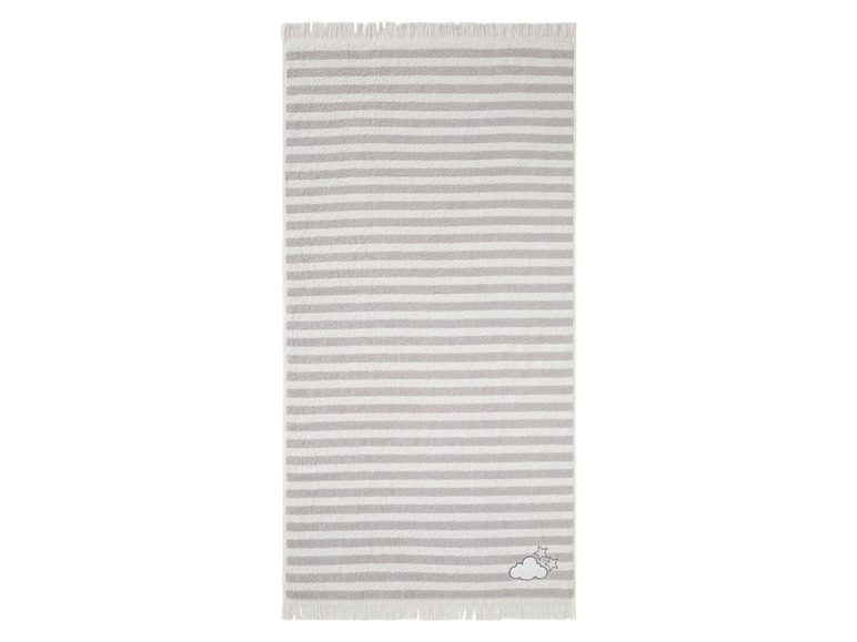 Gehe zu Vollbildansicht: LUPILU® Kinder Handtuch, 70 x 140 cm, mit niedlichen Applikationen, aus reiner Baumwolle - Bild 4