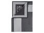 Graue Fleece-Decke mit dem Logo 'The Kooples'