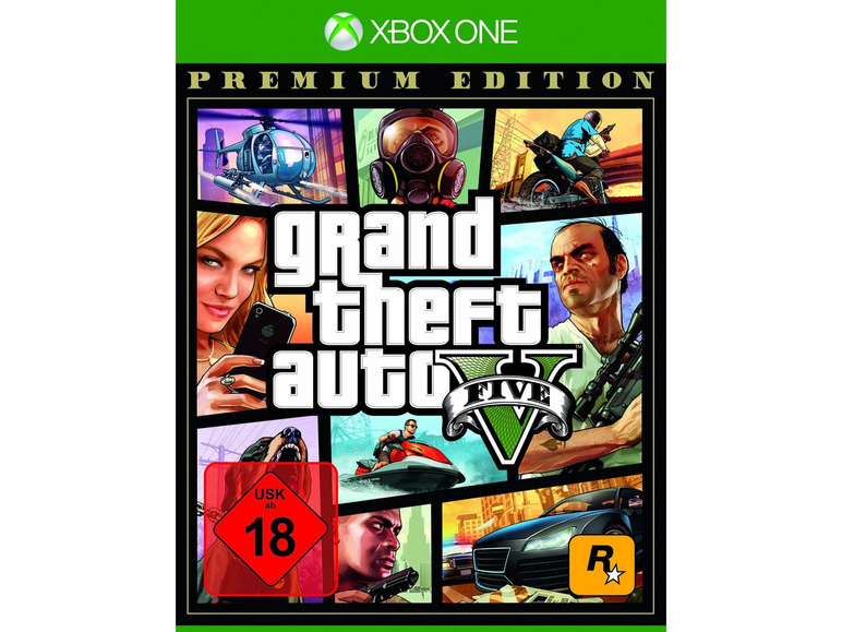 Gehe zu Vollbildansicht: Take2 Grand Theft Auto V (Premium Edition) - Konsole XBox One - Bild 1