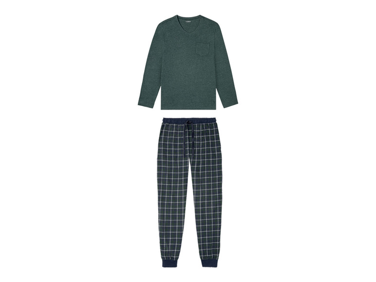 Gehe zu Vollbildansicht: LIVERGY Herren Pyjama, mit Baumwolle - Bild 17