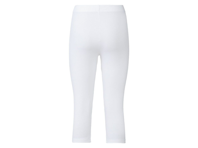 Weiße Leggings für Damen.
