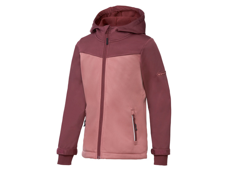 Gehe zu Vollbildansicht: CRIVIT Softshell Jacke Mädchen, winddicht - Bild 1