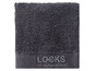 Dunkelgraues Handtuch von Looks by Wolfgang Joop.