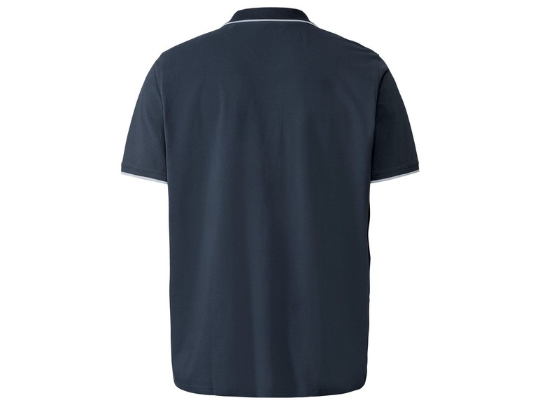 Gehe zu Vollbildansicht: LIVERGY® Poloshirt, Regular Fit, mit Polokragen, in Pikee-Qualität, mit Baumwolle - Bild 4