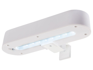 näve - 2er-Set LED-Dachrinnenleuchte mit Solar (weiß)