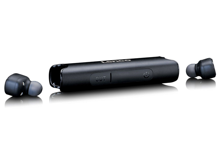 Gehe zu Vollbildansicht: Lenco EPB-440BK Wasserdichter True Wireless Stereo Bluetooth-Ohrhörer - Bild 1