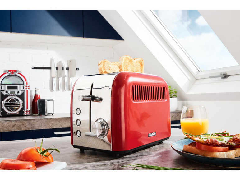 Gehe zu Vollbildansicht: SILVERCREST® Kitchen Tools Toaster »STC 920 B1«, 6 Leistungsstufen, 920 Watt - Bild 3