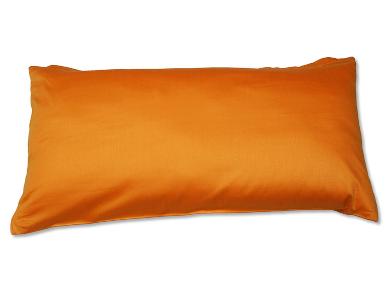 Gehe zu Vollbildansicht: Kinzler Kissenbezug, 2 Stück, 40x80 cm, mit Reißverschluss, aus Baumwoll-Satin - Bild 7