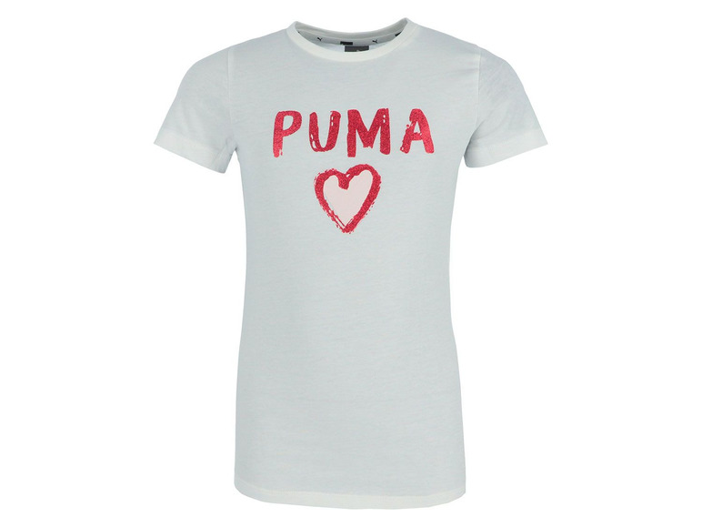 Gehe zu Vollbildansicht: Puma Mädchen T-Shirt, mit bequemem Rundhalsausschnitt - Bild 6