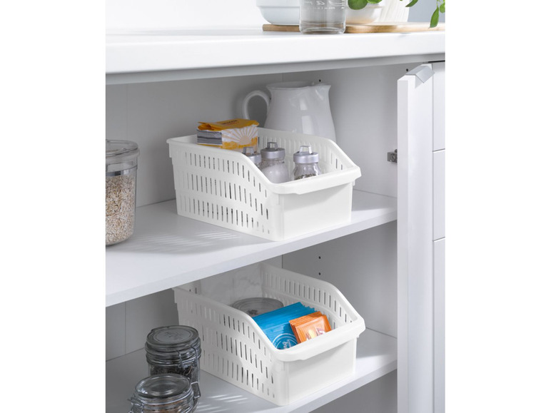 Gehe zu Vollbildansicht: AQUAPUR® Küchenschrankkörbe, mit integrierter Griffleiste, spülmaschinengeeignet - Bild 14