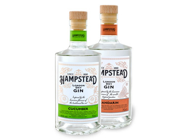 Hampstead Flavoured London Dry Gin Entdeckerpaket 2 x 0,7-l-Flasche