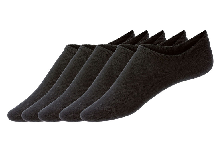 Gehe zu Vollbildansicht: ESMARA® Sneakersocken Damen, 5 Paar, mit Silikonstreifen - Bild 2