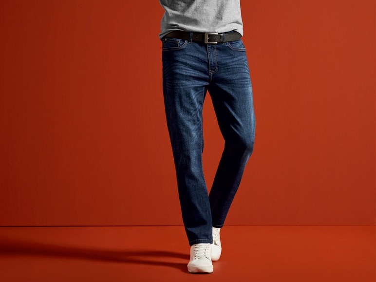 Gehe zu Vollbildansicht: LIVERGY® Jeans Herren, YKK-Reißverschluss, 5-Pocket-Style, hoher Baumwollanteil, elastisch - Bild 7