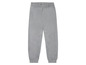 Graue Jogginghose mit elastischem Bund.