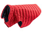 Rote gesteppte Hundejacke