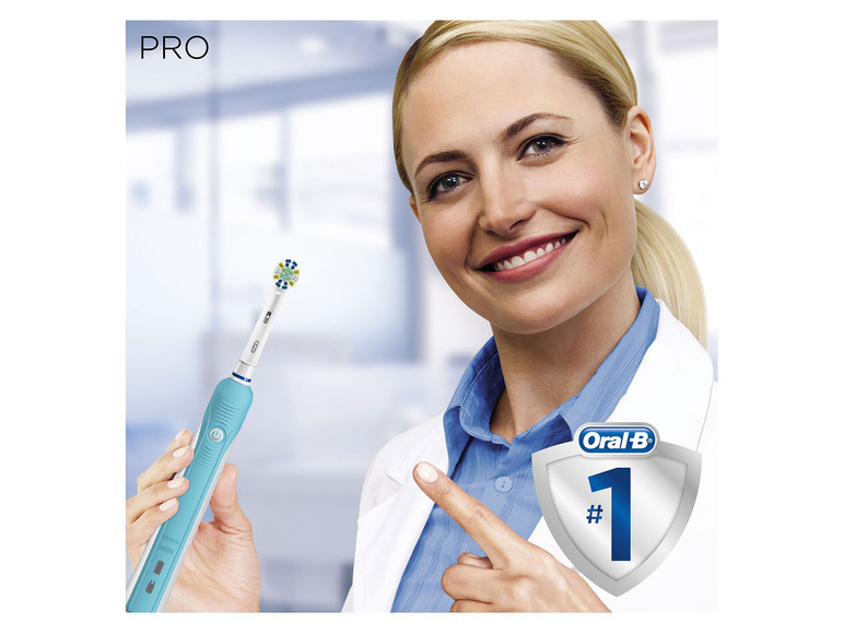Gehe zu Vollbildansicht: Oral-B Elektrische Zahnbürste »Pro 1 100«, 2 Minuten Timer, mit 1 Aufsteckbürste - Bild 4