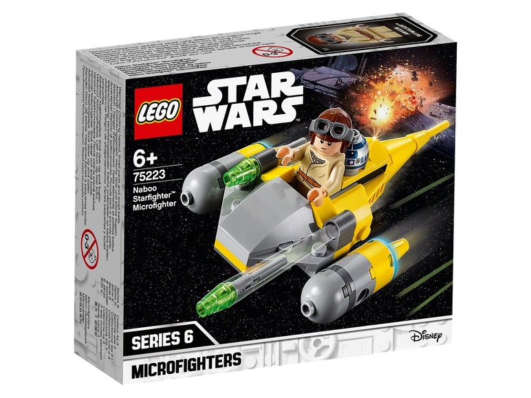 Gehe zu Vollbildansicht: LEGO® Star Wars™ 75223 Naboo Starfighter™ Microfighter - Bild 1