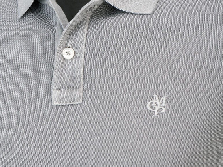Gehe zu Vollbildansicht: Marc O'Polo Herren Polo Shirt Rib Details - Bild 10