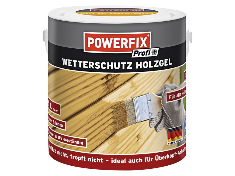 Powerfix Profi+ Holzgel zum Wetterschutz