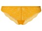 Gelbe, Spitzen-Unterhose