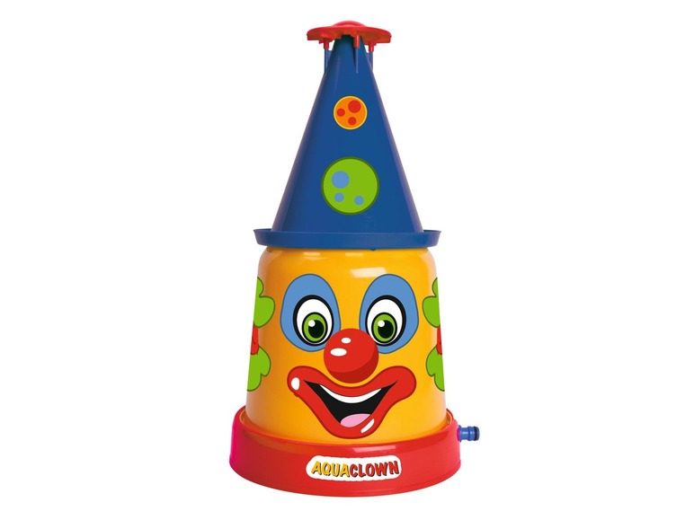 Gehe zu Vollbildansicht: BIG Wassersprinkler »Aqua Clown«, genormter Schlauchanschluss, bis zu 4m Höhe, ab 3 Jahren - Bild 1