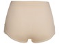 Beige Unterhose mit Spitze