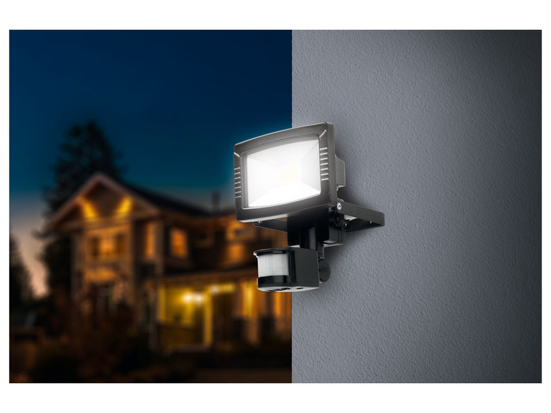 Gehe zu Vollbildansicht: LIVARNO HOME Außenstrahler LED, 22 W, mit Bewegungsmelder - Bild 3