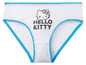 Weiße Unterhose mit Hello Kitty Motiv.