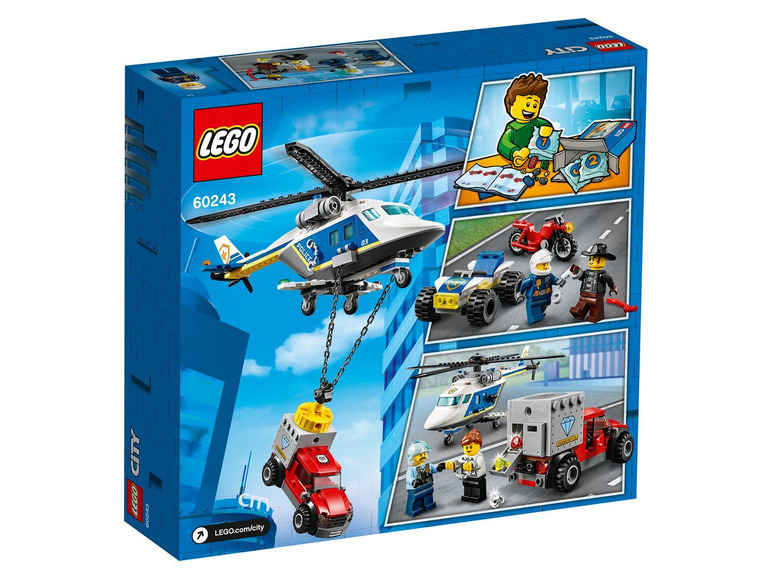 Gehe zu Vollbildansicht: LEGO® City 60243 »Verfolgungsjagd mit dem Polizeihubschrauber« - Bild 2