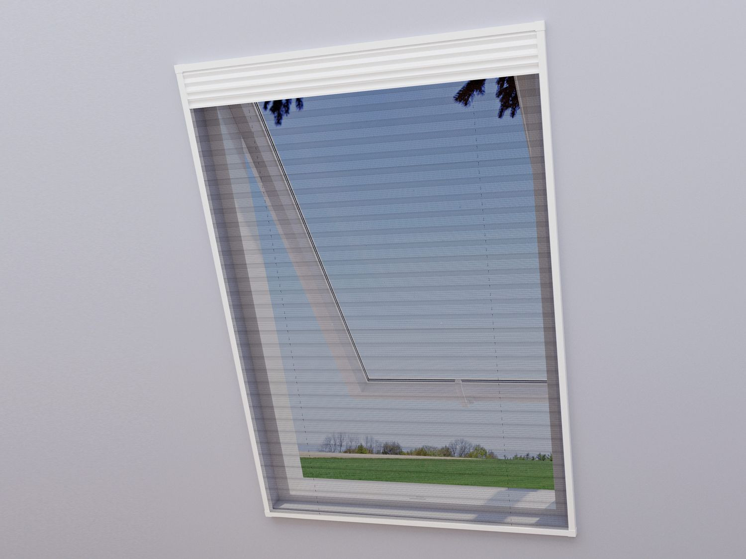 wip 2in1-Dachfenster-Plissee, Sonnen- u. Insektenschut…