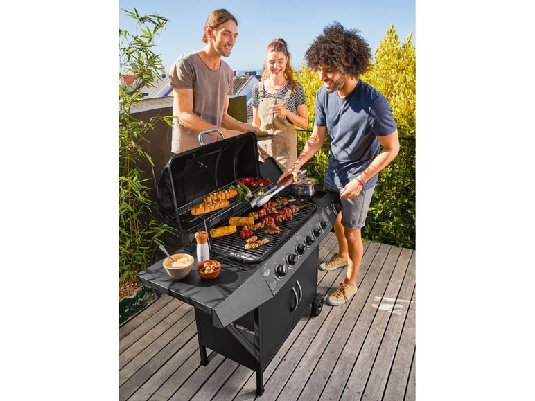 Gehe zu Vollbildansicht: El Fuego Gasgrill »Dayton 6Plus1«, 7 Brenner, 17,3 kW - Bild 2