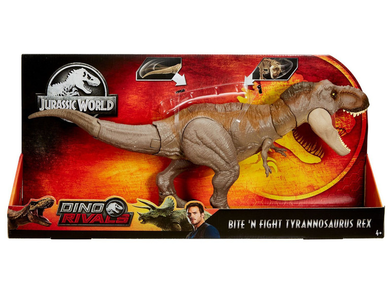 Gehe zu Vollbildansicht: Jurassic World Dino Rivals Superbiss-Kampfaction Tyrannosaurus Rex - Bild 8