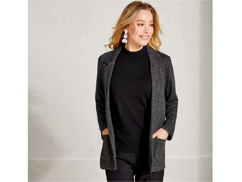 Gehe zu Vollbildansicht: ESMARA® Longblazer Damen, mit langem Reverskragen - Bild 3