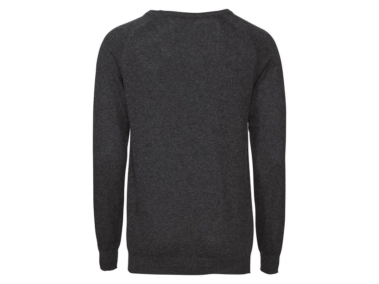 Gehe zu Vollbildansicht: LIVERGY® Herren Feinstrickpullover, aus Baumwolle und Kaschmir - Bild 4