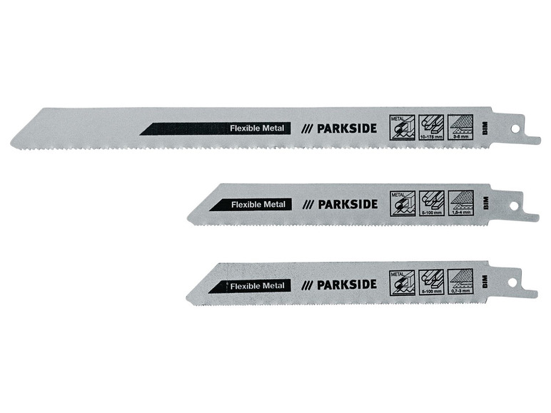 Gehe zu Vollbildansicht: PARKSIDE® Säbelsägeblätter »PFSZ 3 B1«, für akku- oder netzbetriebene Säbelsägen - Bild 6
